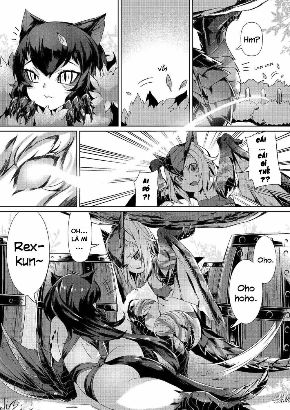 Monster Hunter Doujinshi - Kế hoạch giảm cân của Rex (Manhua): Chapter 1: One shot