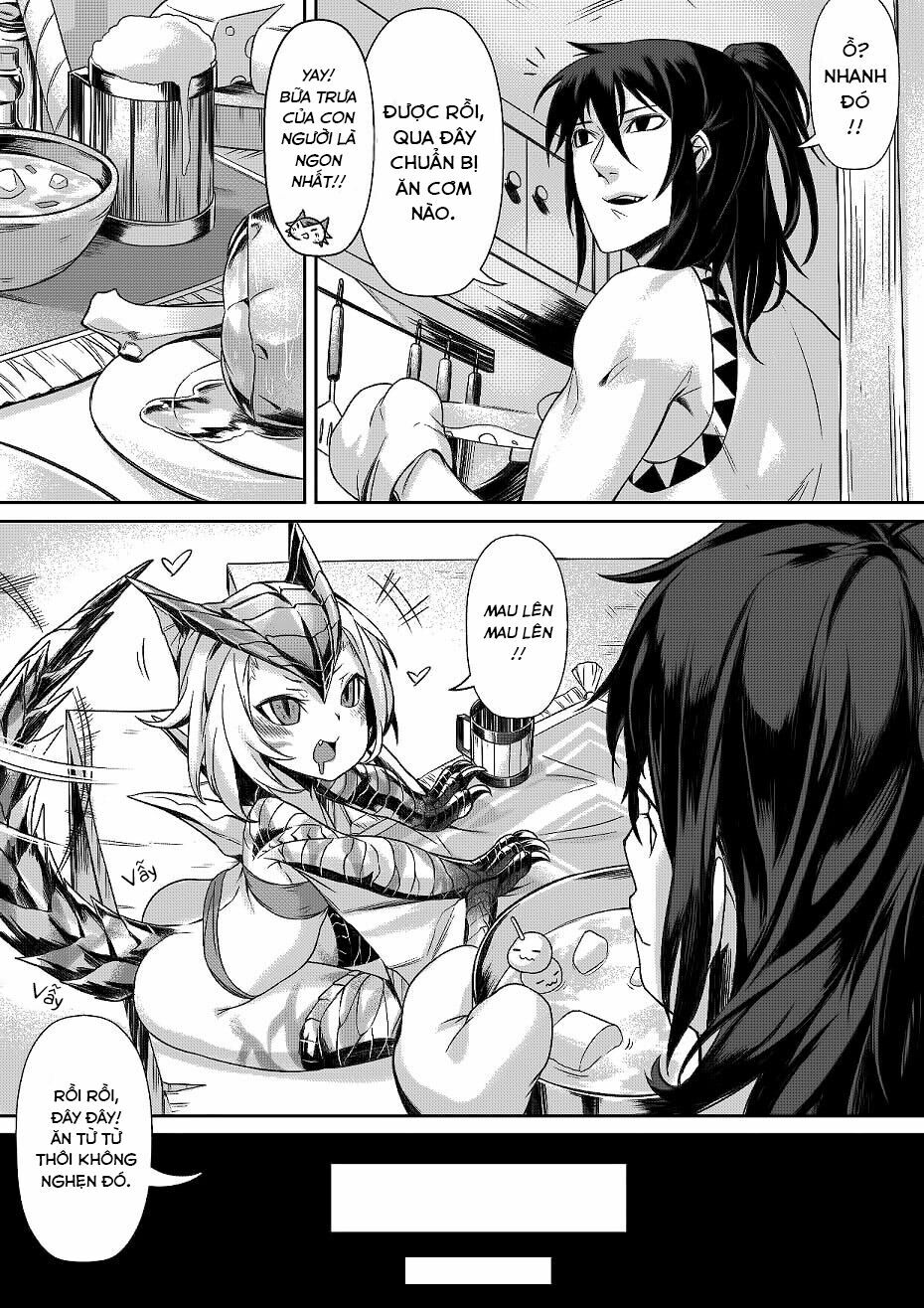 Monster Hunter Doujinshi - Kế hoạch giảm cân của Rex (Manhua): Chapter 1: One shot