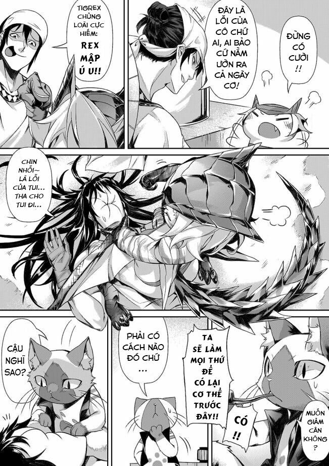 Monster Hunter Doujinshi - Kế hoạch giảm cân của Rex (Manhua): Chapter 1: One shot