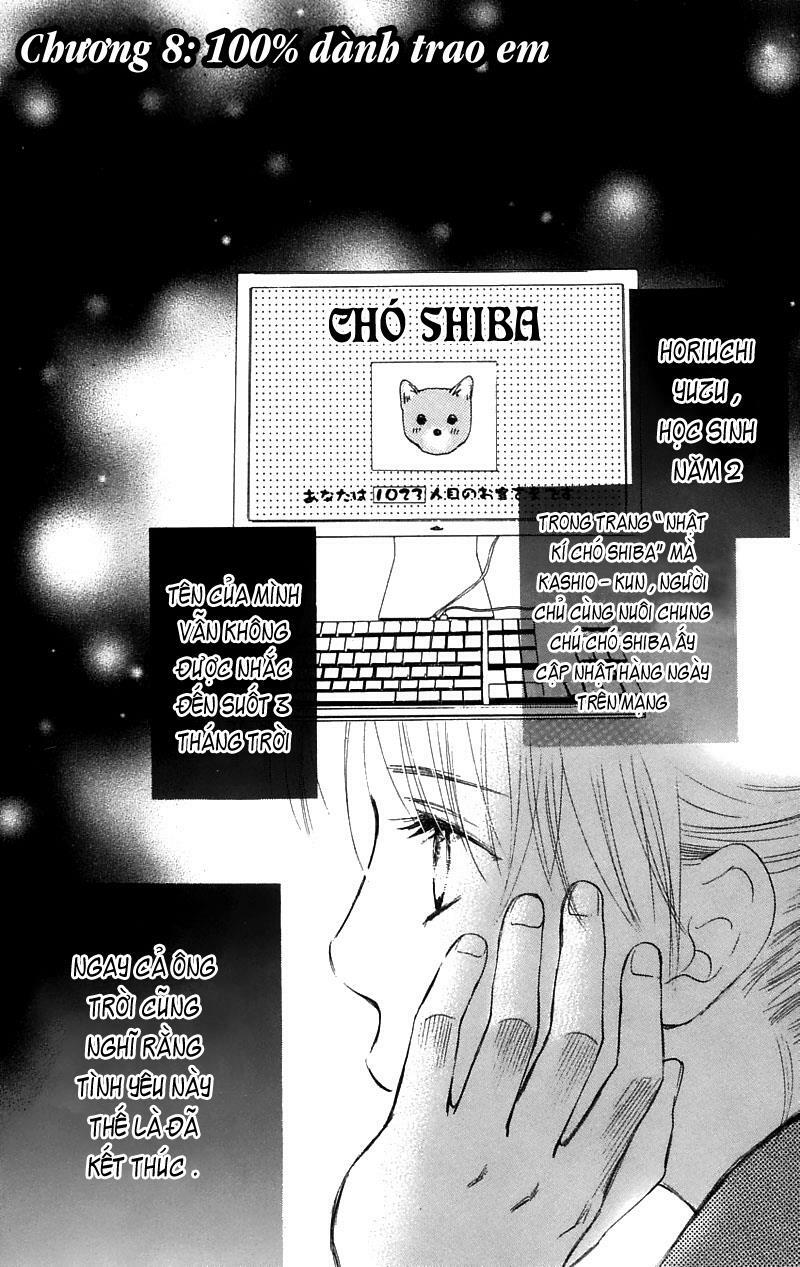 100% no Kimi e: Chapter 8: 100% dành trao em