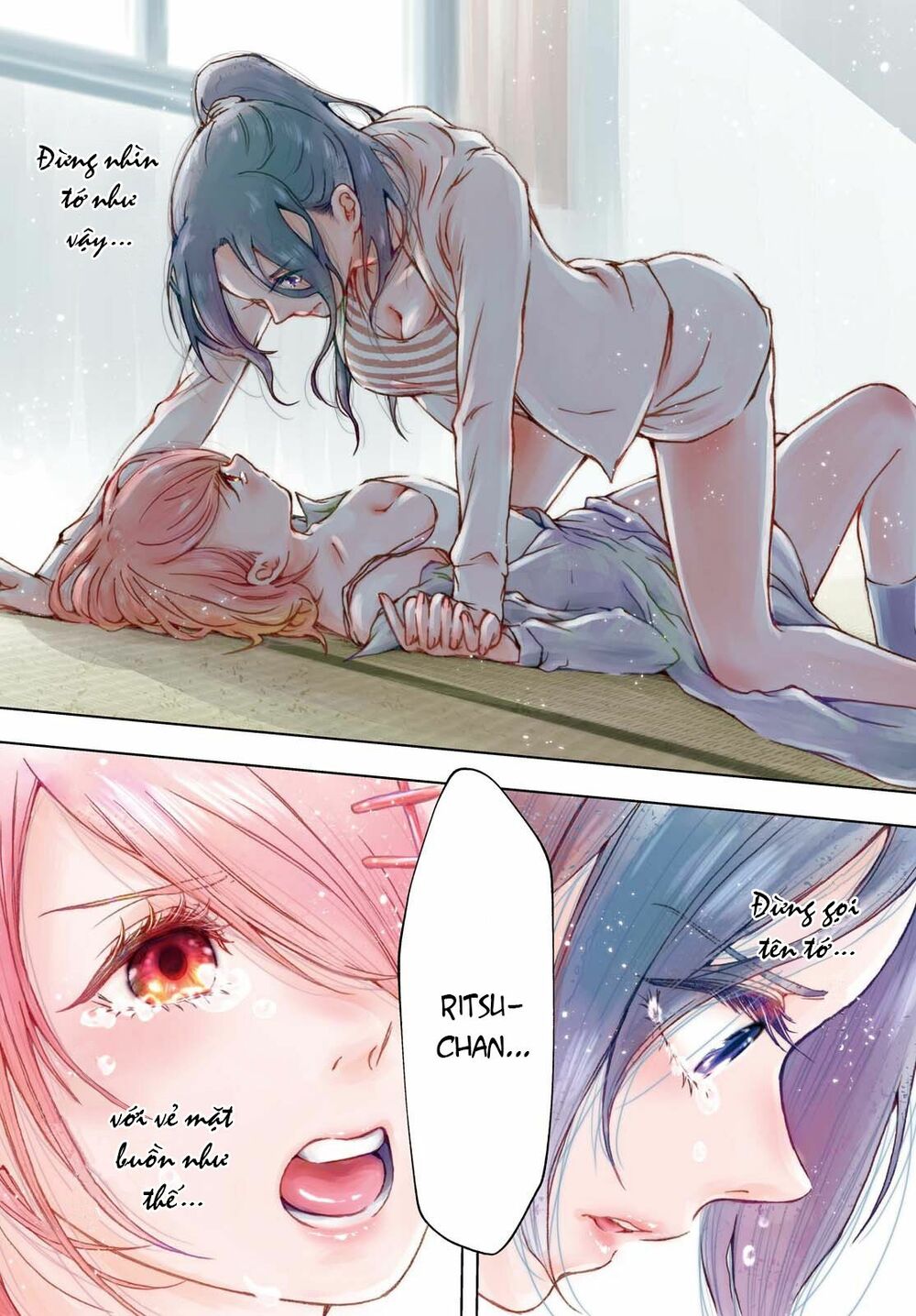 Toumei na Usui Mizuiro ni: Chapter 3: End