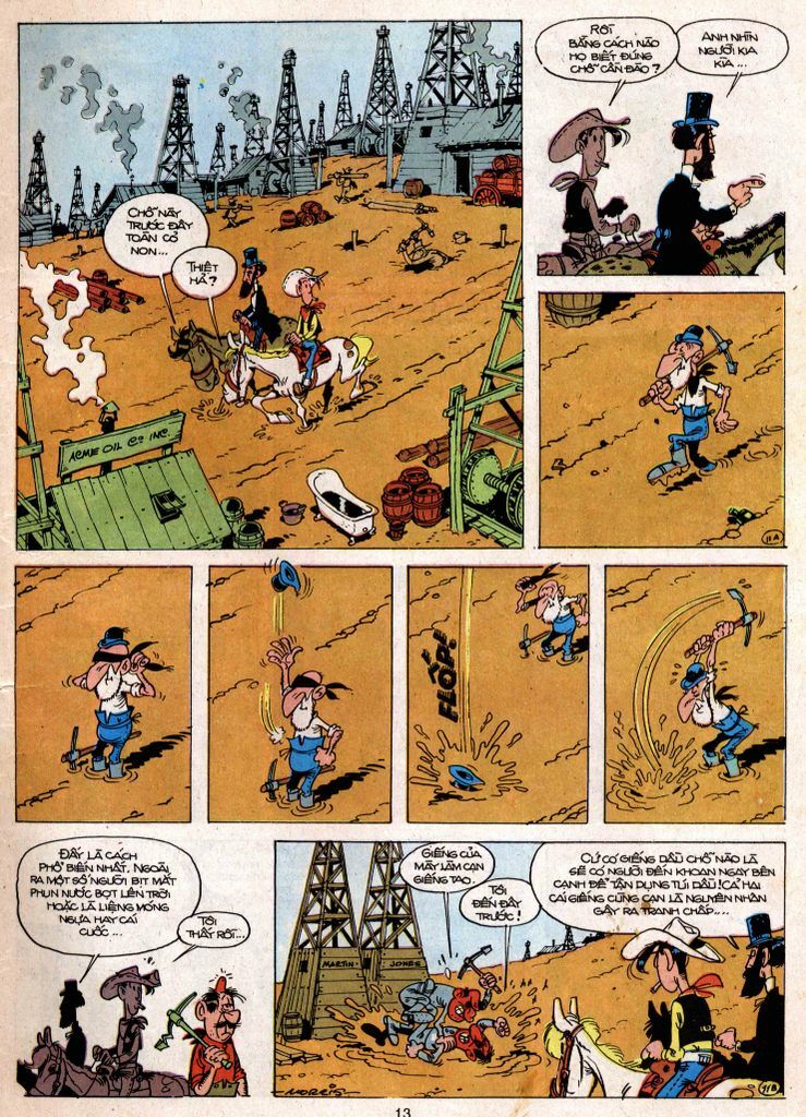 Lucky Luke: Chapter 11: - Duoi Bong Thap Khoan