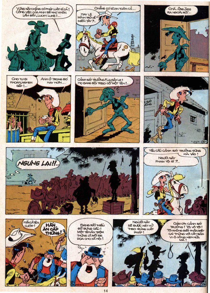 Lucky Luke: Chapter 11: - Duoi Bong Thap Khoan