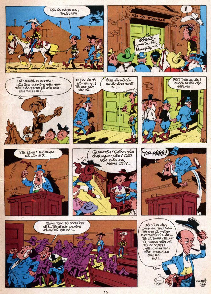 Lucky Luke: Chapter 11: - Duoi Bong Thap Khoan