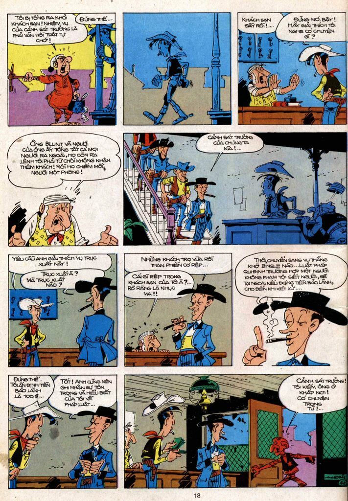 Lucky Luke: Chapter 11: - Duoi Bong Thap Khoan