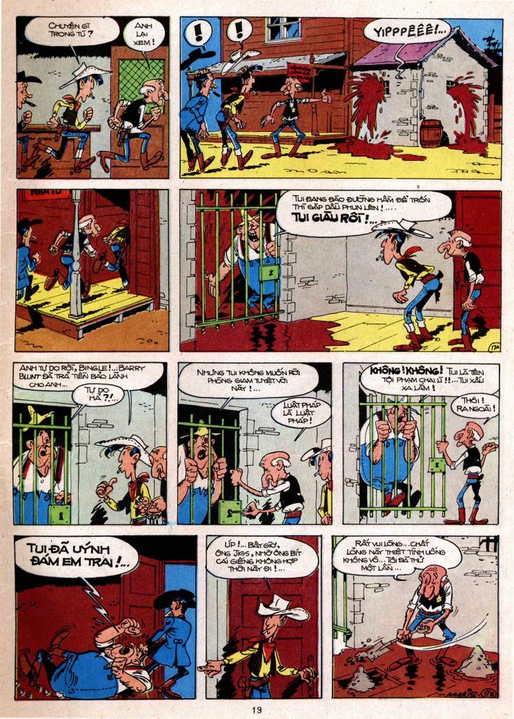 Lucky Luke: Chapter 11: - Duoi Bong Thap Khoan