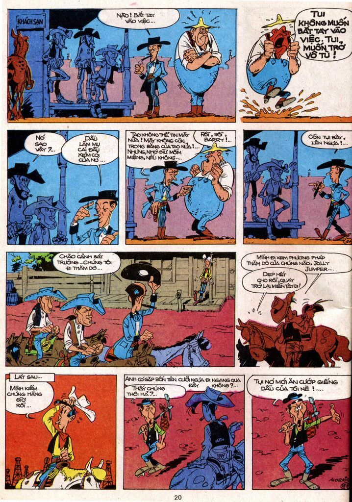 Lucky Luke: Chapter 11: - Duoi Bong Thap Khoan