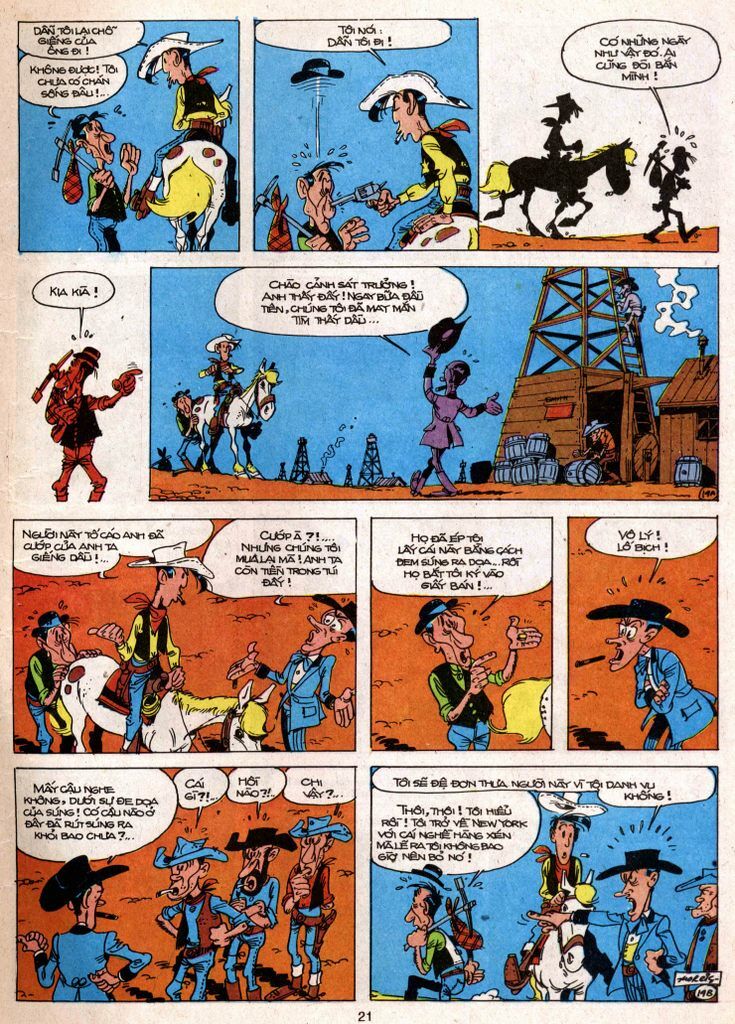 Lucky Luke: Chapter 11: - Duoi Bong Thap Khoan