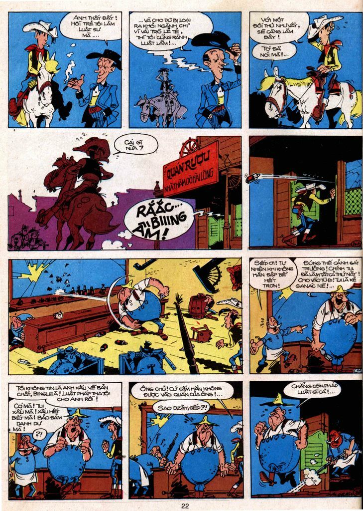 Lucky Luke: Chapter 11: - Duoi Bong Thap Khoan