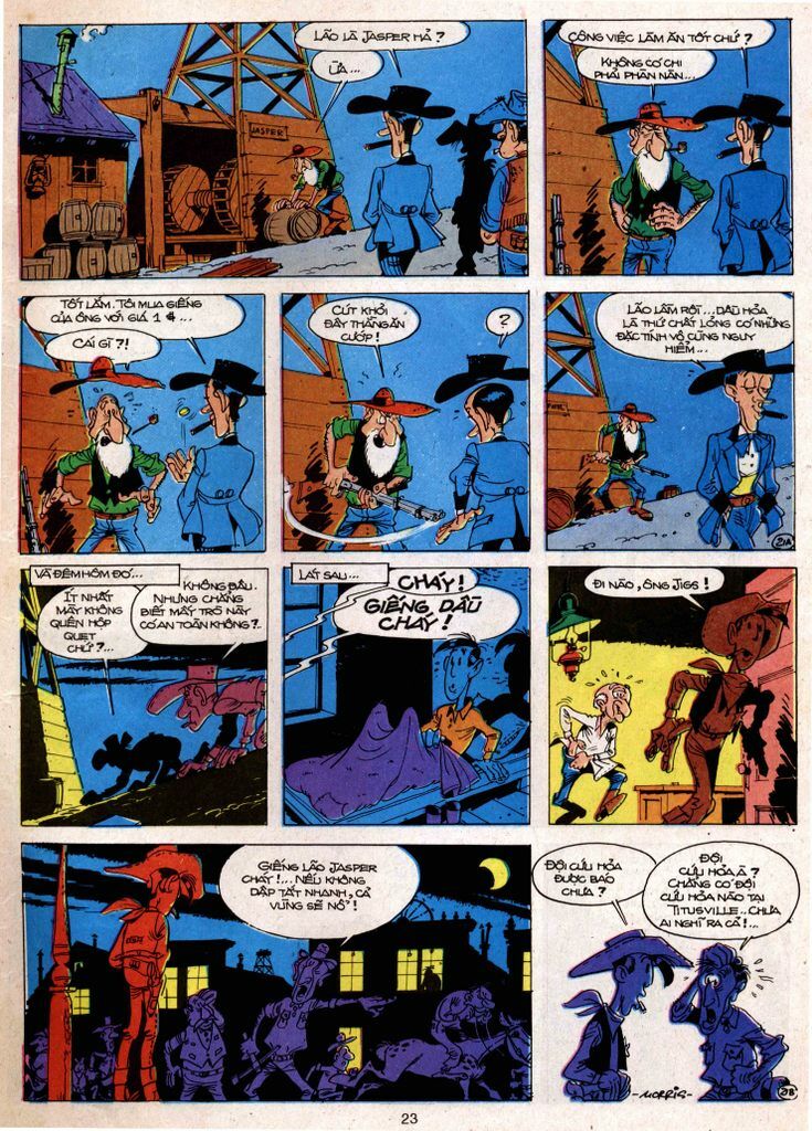 Lucky Luke: Chapter 11: - Duoi Bong Thap Khoan