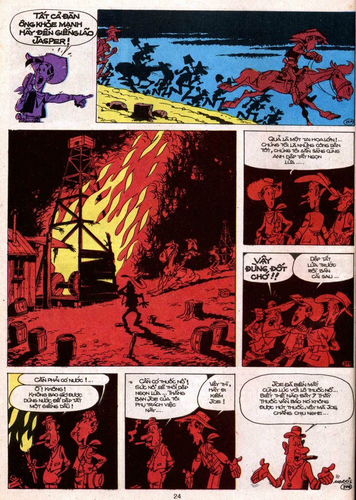 Lucky Luke: Chapter 11: - Duoi Bong Thap Khoan