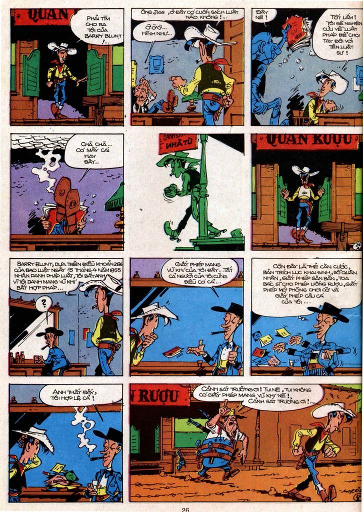 Lucky Luke: Chapter 11: - Duoi Bong Thap Khoan