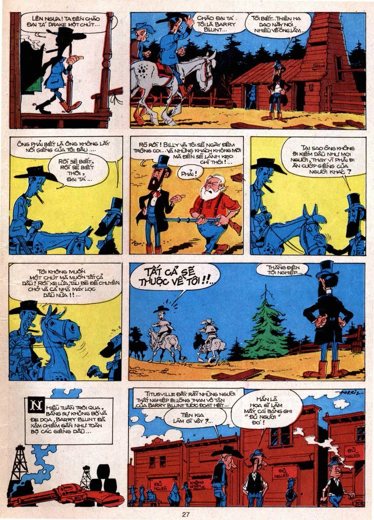 Lucky Luke: Chapter 11: - Duoi Bong Thap Khoan