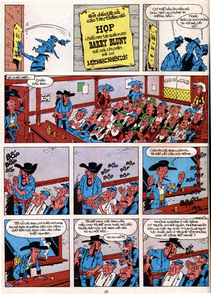 Lucky Luke: Chapter 11: - Duoi Bong Thap Khoan