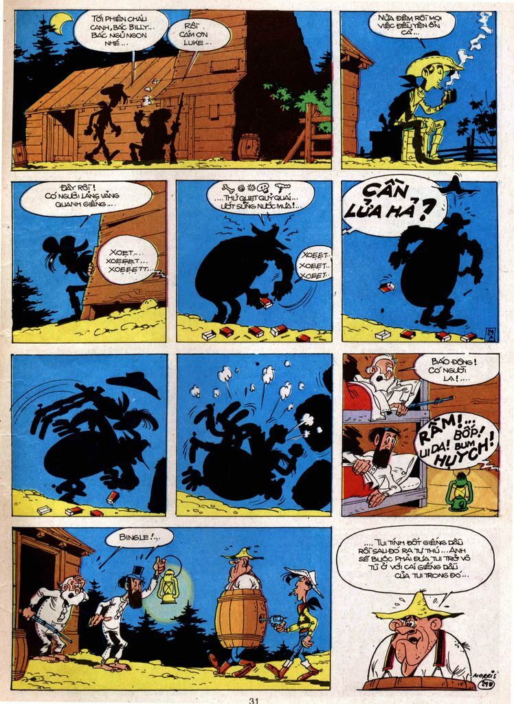 Lucky Luke: Chapter 11: - Duoi Bong Thap Khoan
