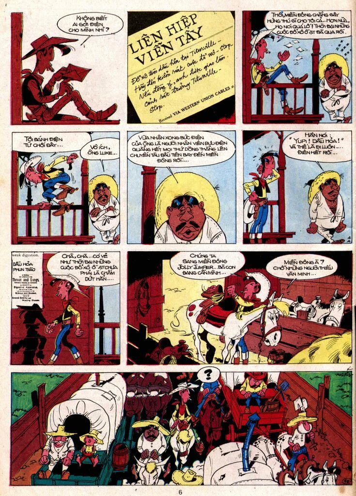 Lucky Luke: Chapter 11: - Duoi Bong Thap Khoan