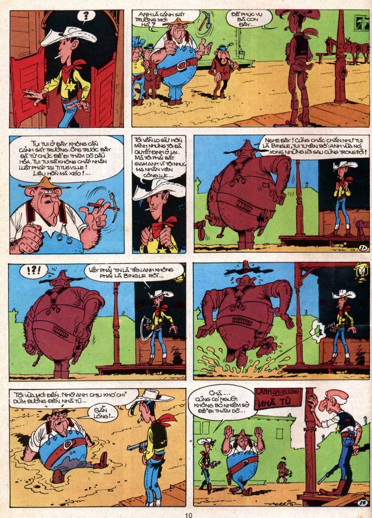 Lucky Luke: Chapter 11: - Duoi Bong Thap Khoan