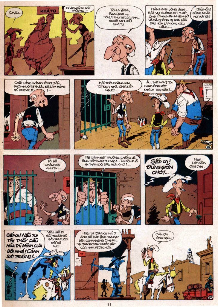 Lucky Luke: Chapter 11: - Duoi Bong Thap Khoan