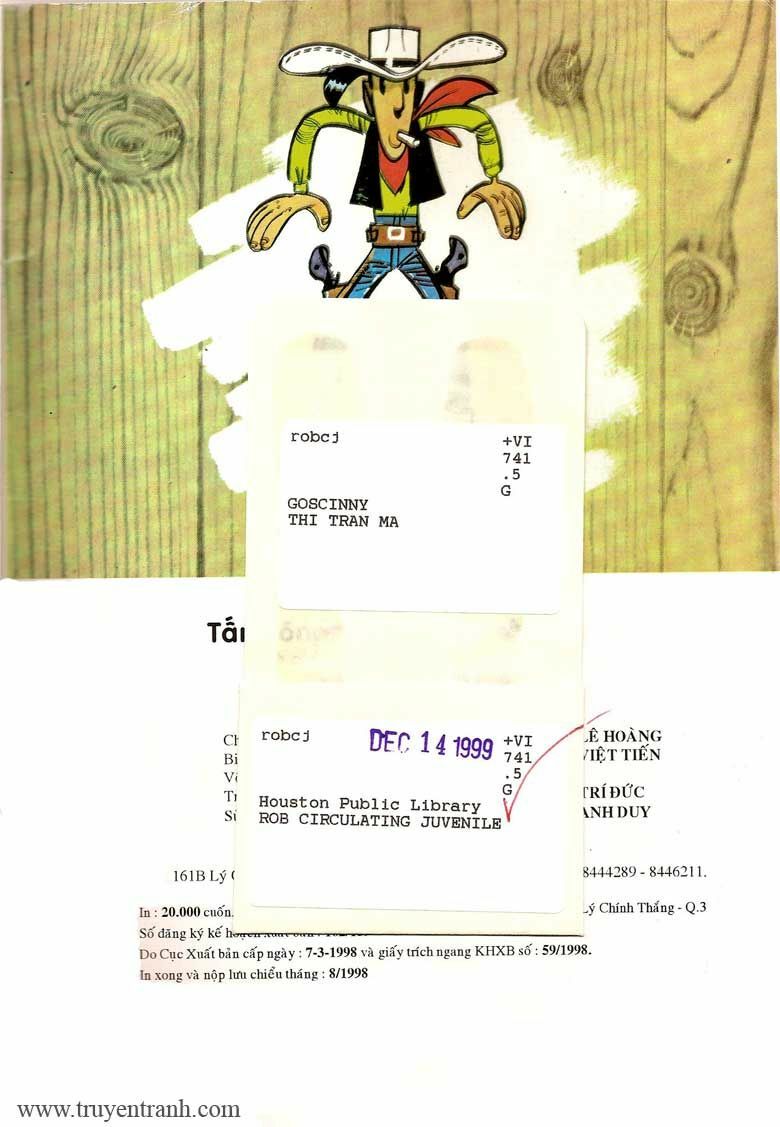 Lucky Luke: Chapter 13: - Thi Tran Ma