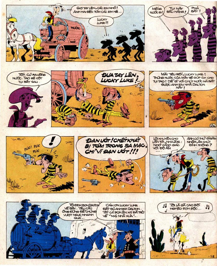 Lucky Luke: Chapter 14: - Dalton Luon Chay Rong