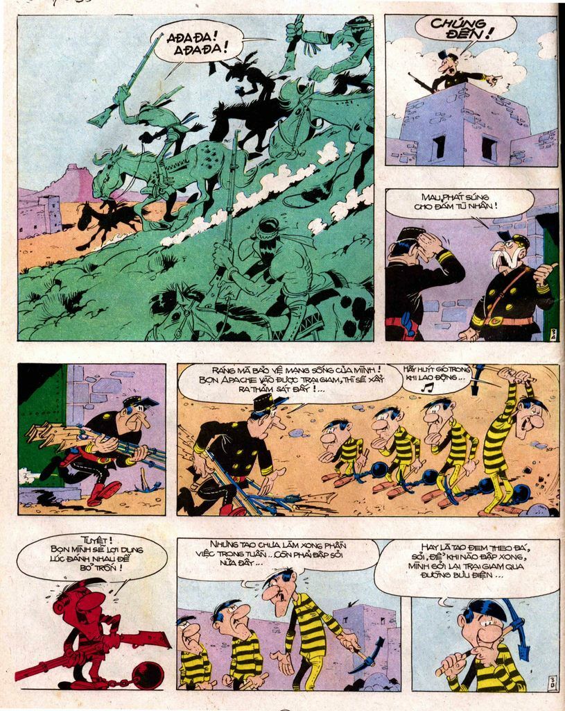 Lucky Luke: Chapter 14: - Dalton Luon Chay Rong