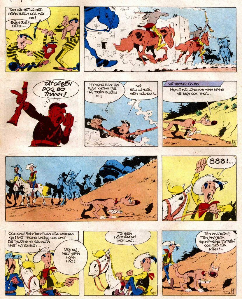 Lucky Luke: Chapter 14: - Dalton Luon Chay Rong