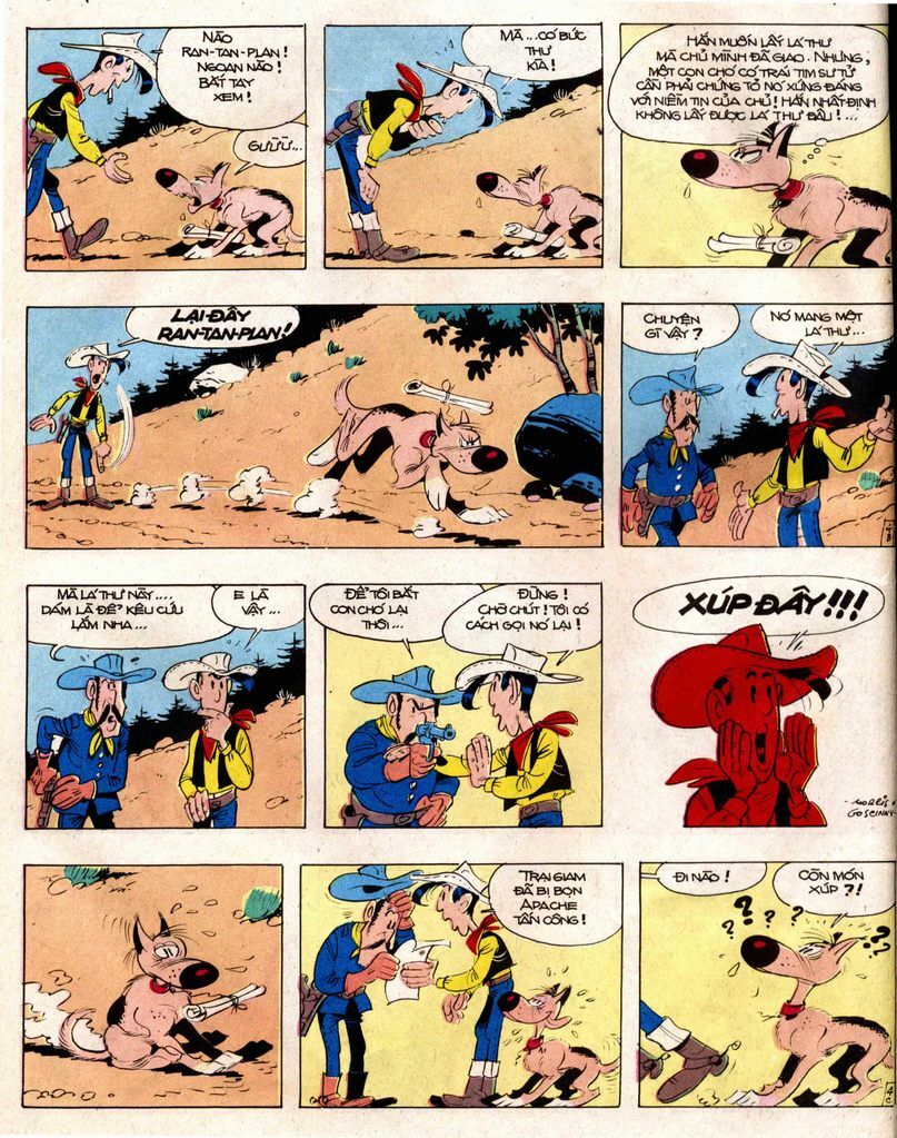 Lucky Luke: Chapter 14: - Dalton Luon Chay Rong