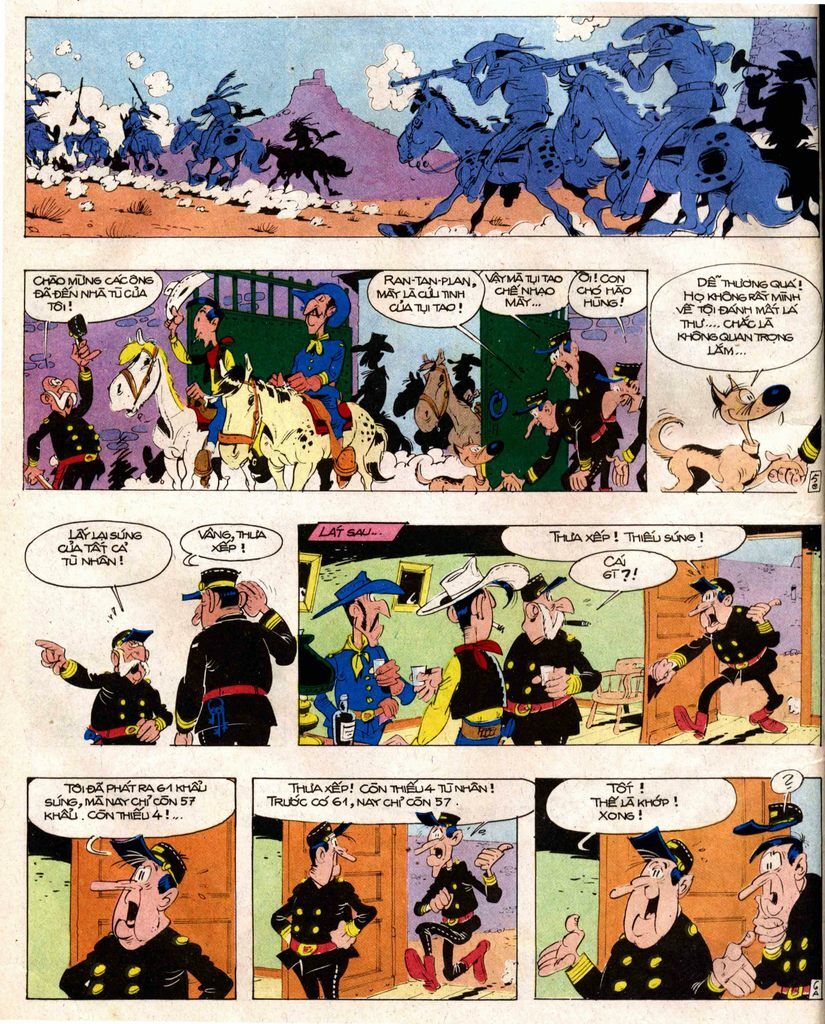 Lucky Luke: Chapter 14: - Dalton Luon Chay Rong