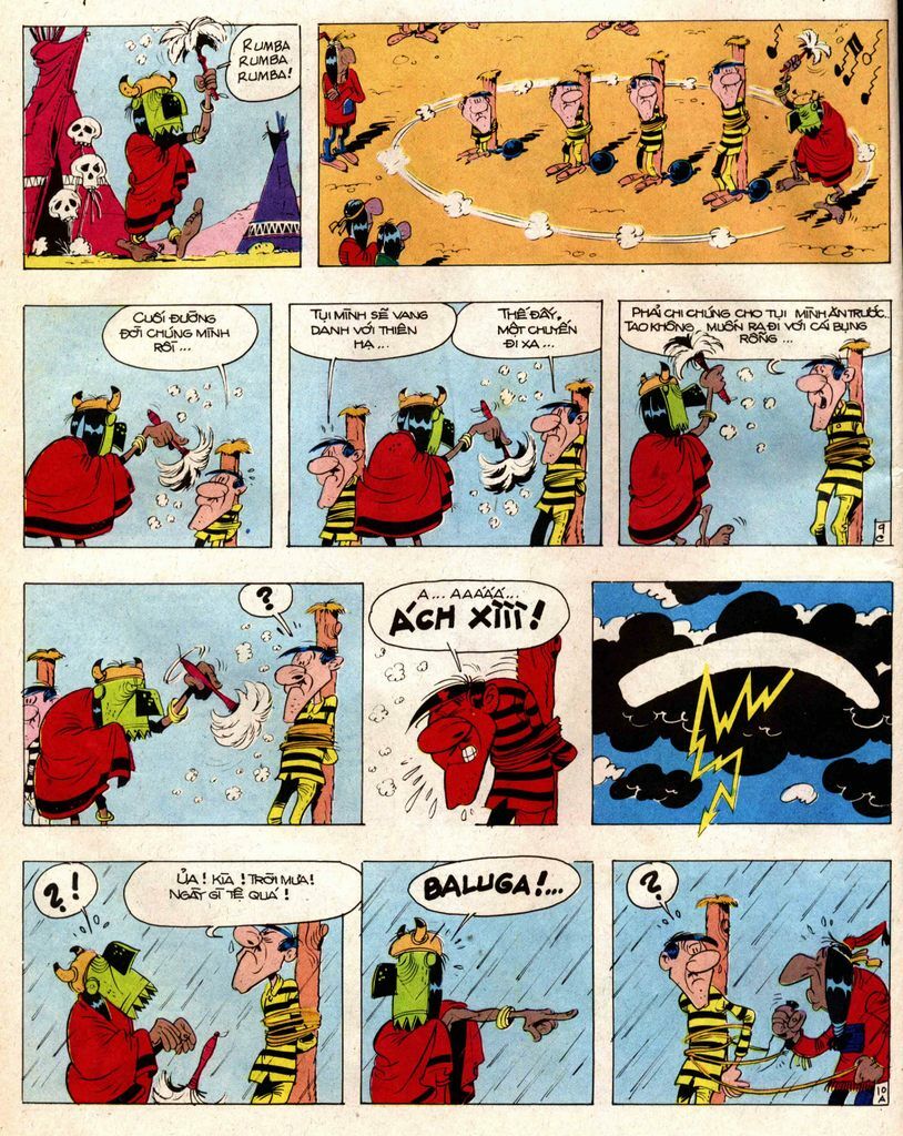 Lucky Luke: Chapter 14: - Dalton Luon Chay Rong