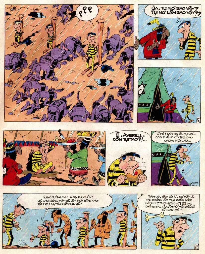 Lucky Luke: Chapter 14: - Dalton Luon Chay Rong