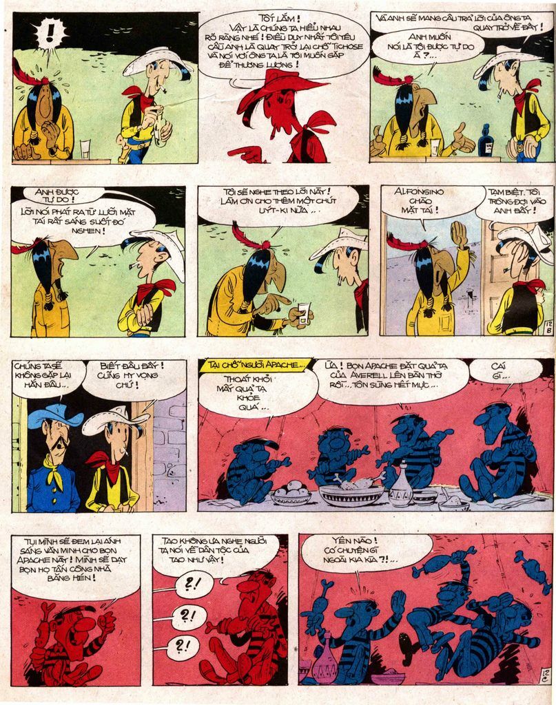 Lucky Luke: Chapter 14: - Dalton Luon Chay Rong