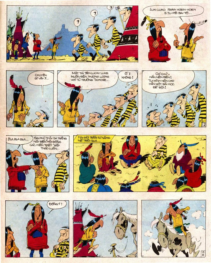 Lucky Luke: Chapter 14: - Dalton Luon Chay Rong