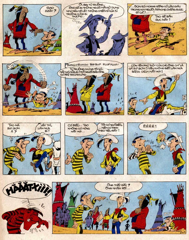 Lucky Luke: Chapter 14: - Dalton Luon Chay Rong