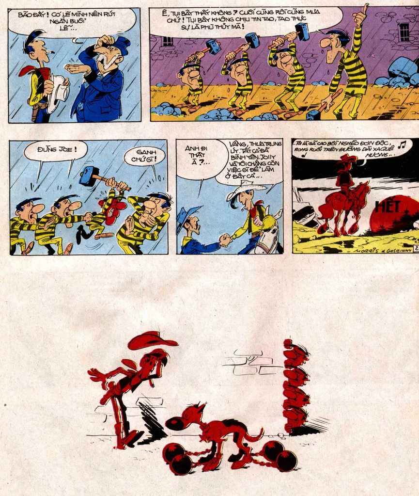 Lucky Luke: Chapter 14: - Dalton Luon Chay Rong