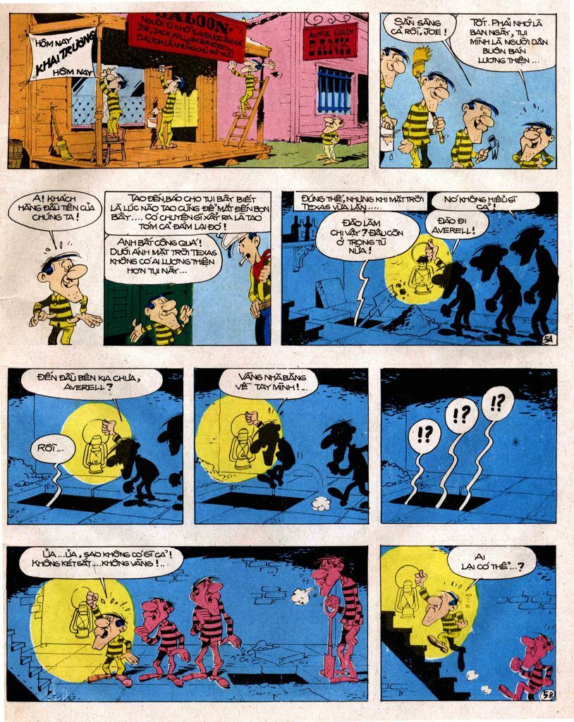 Lucky Luke: Chapter 14: - Dalton Luon Chay Rong