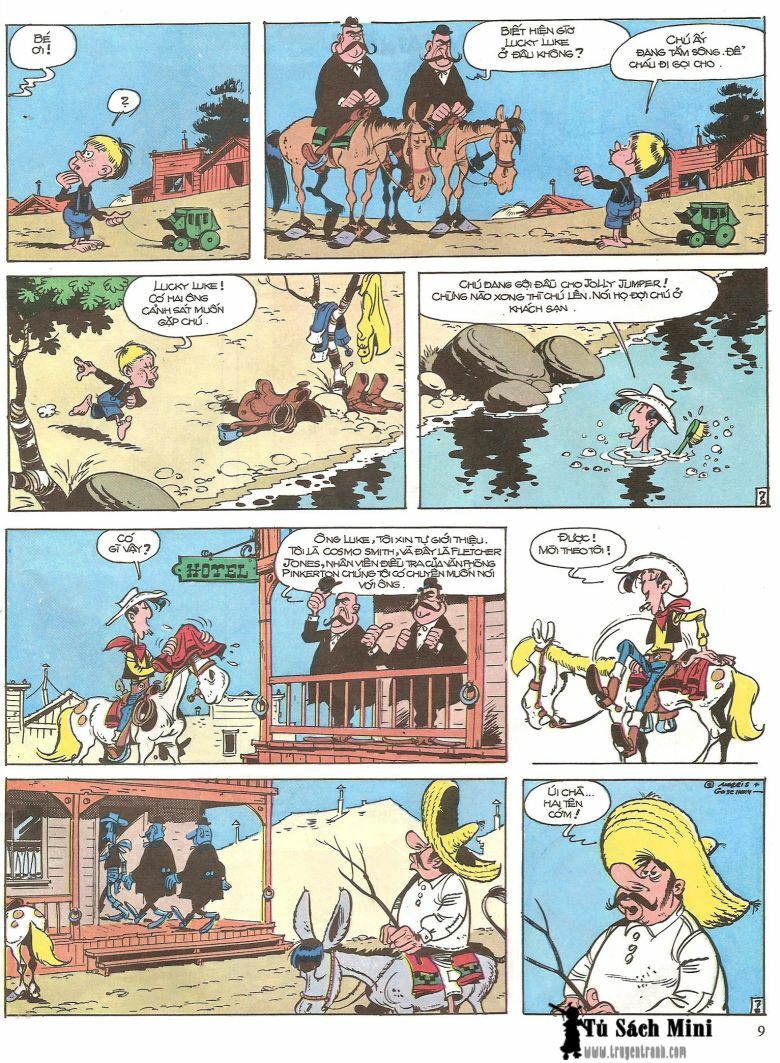 Lucky Luke: Chapter 16: - Jesse James Hiep Si Rung Xa ...