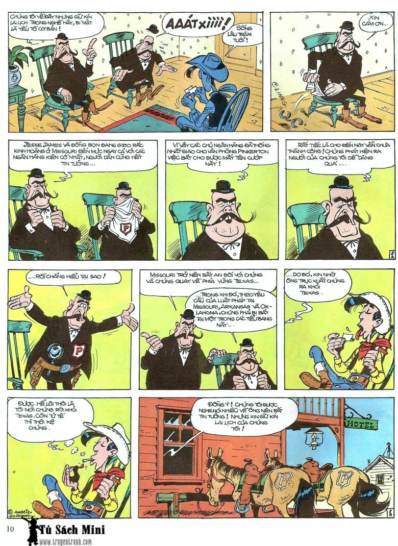 Lucky Luke: Chapter 16: - Jesse James Hiep Si Rung Xa ...