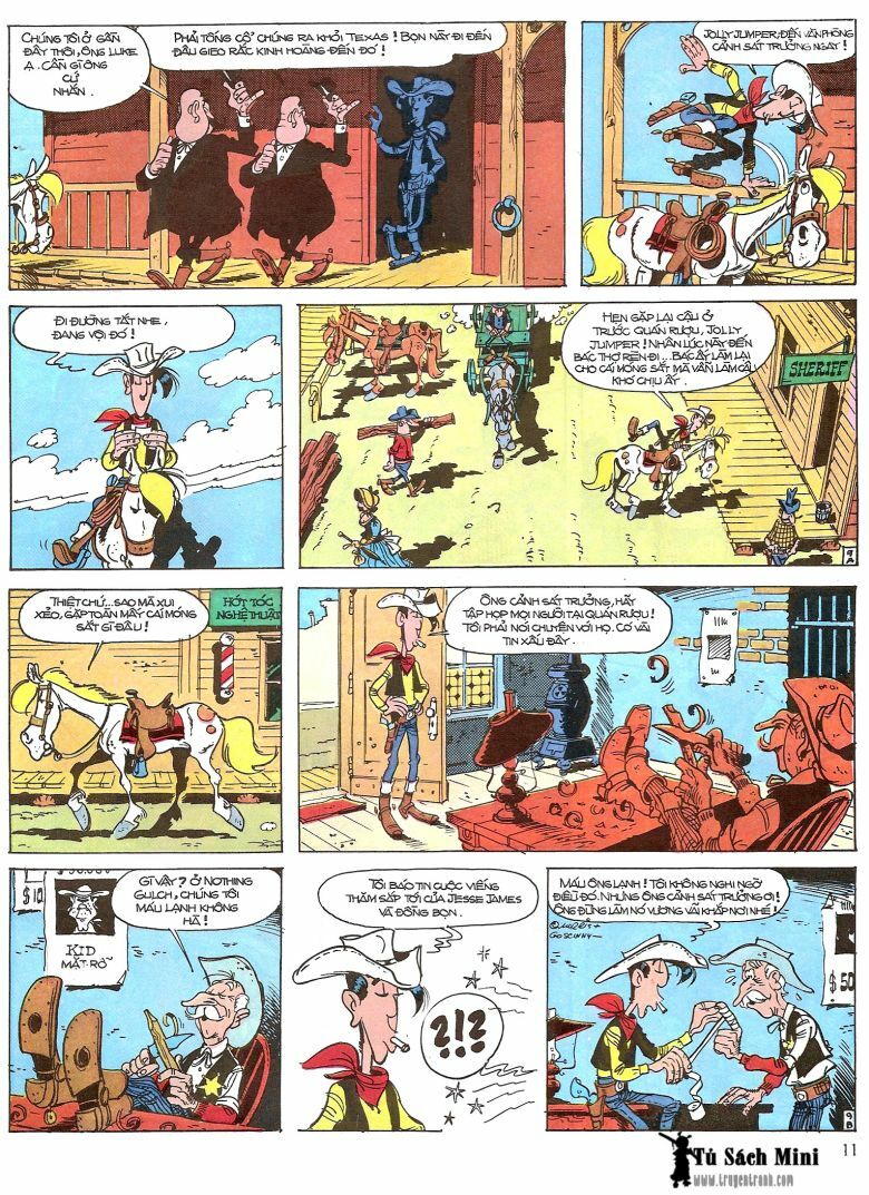 Lucky Luke: Chapter 16: - Jesse James Hiep Si Rung Xa ...