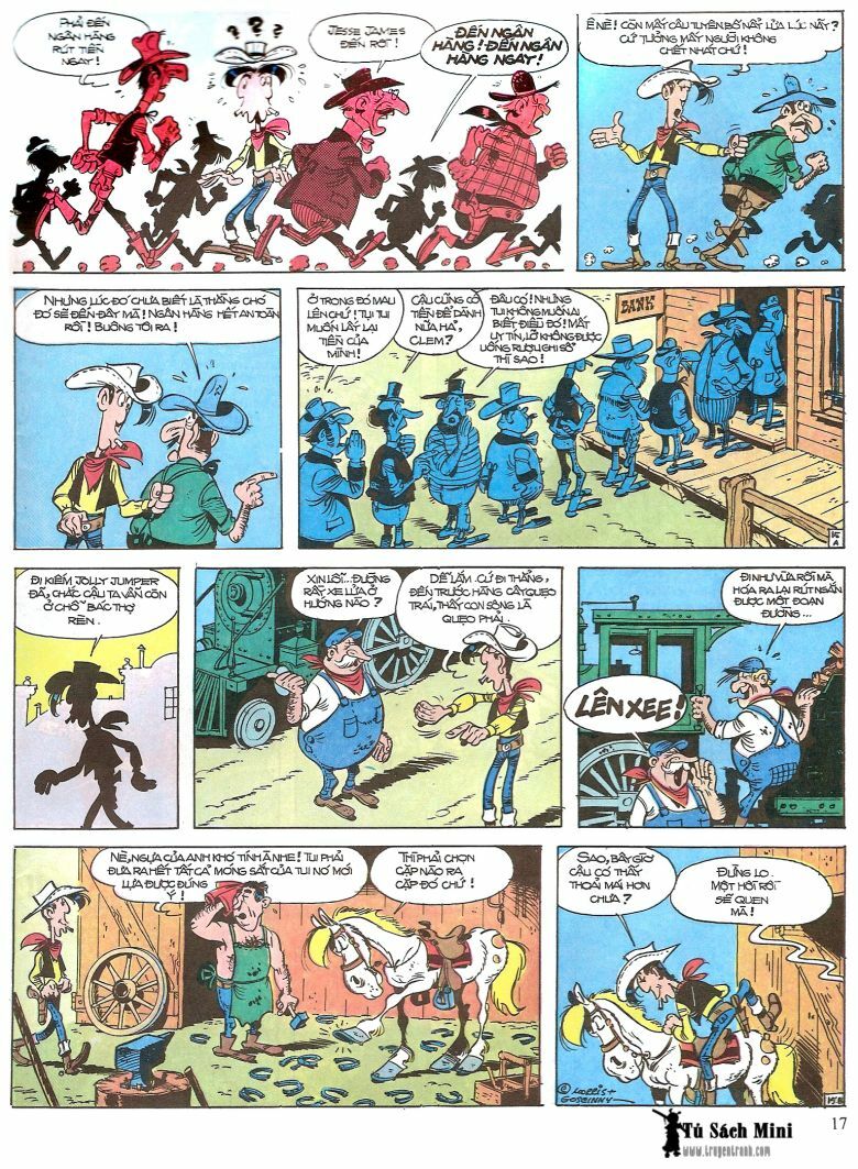 Lucky Luke: Chapter 16: - Jesse James Hiep Si Rung Xa ...