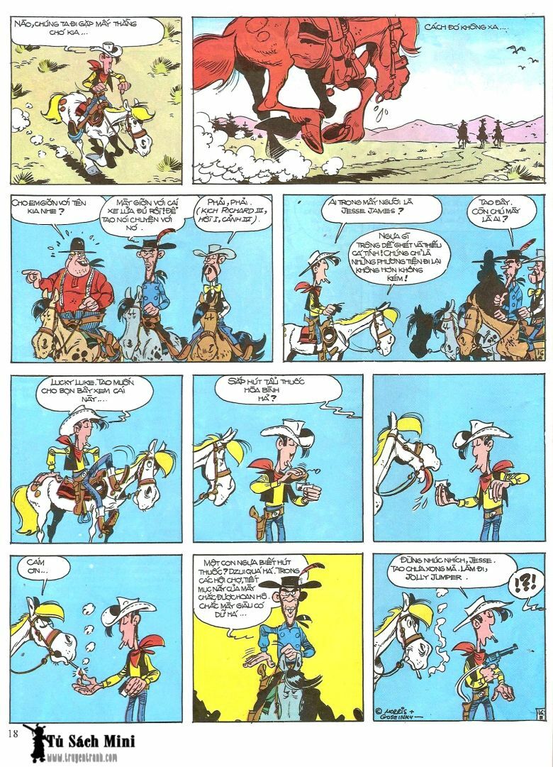 Lucky Luke: Chapter 16: - Jesse James Hiep Si Rung Xa ...