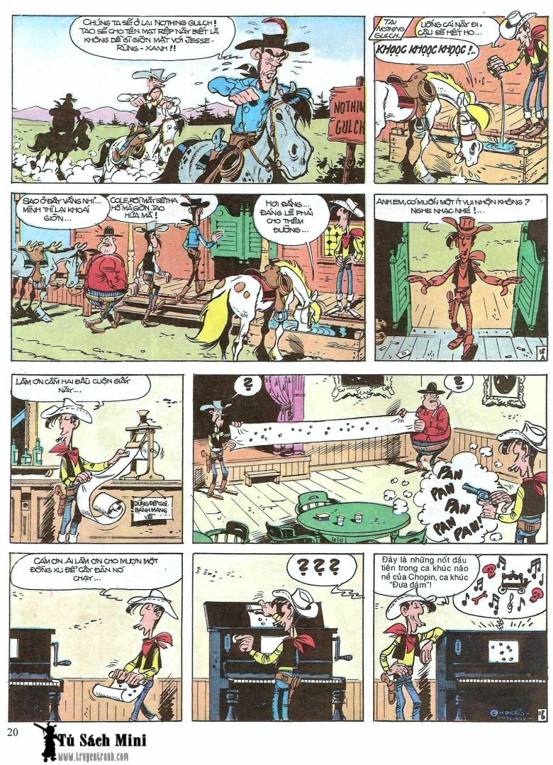Lucky Luke: Chapter 16: - Jesse James Hiep Si Rung Xa ...