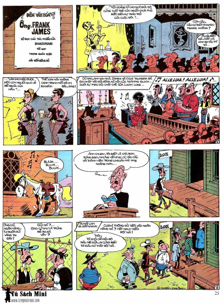 Lucky Luke: Chapter 16: - Jesse James Hiep Si Rung Xa ...