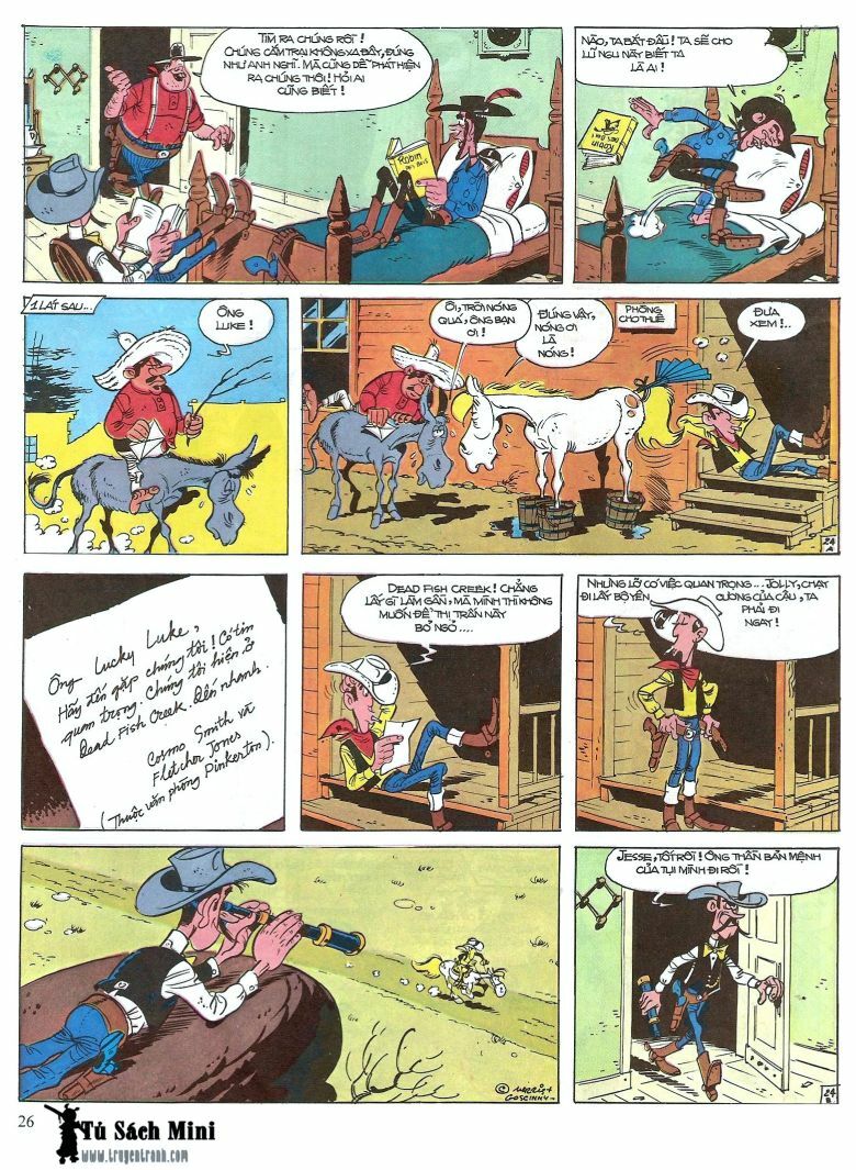 Lucky Luke: Chapter 16: - Jesse James Hiep Si Rung Xa ...