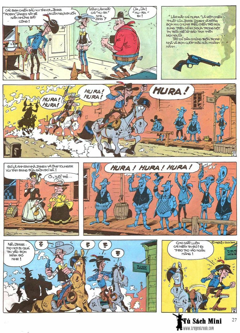 Lucky Luke: Chapter 16: - Jesse James Hiep Si Rung Xa ...