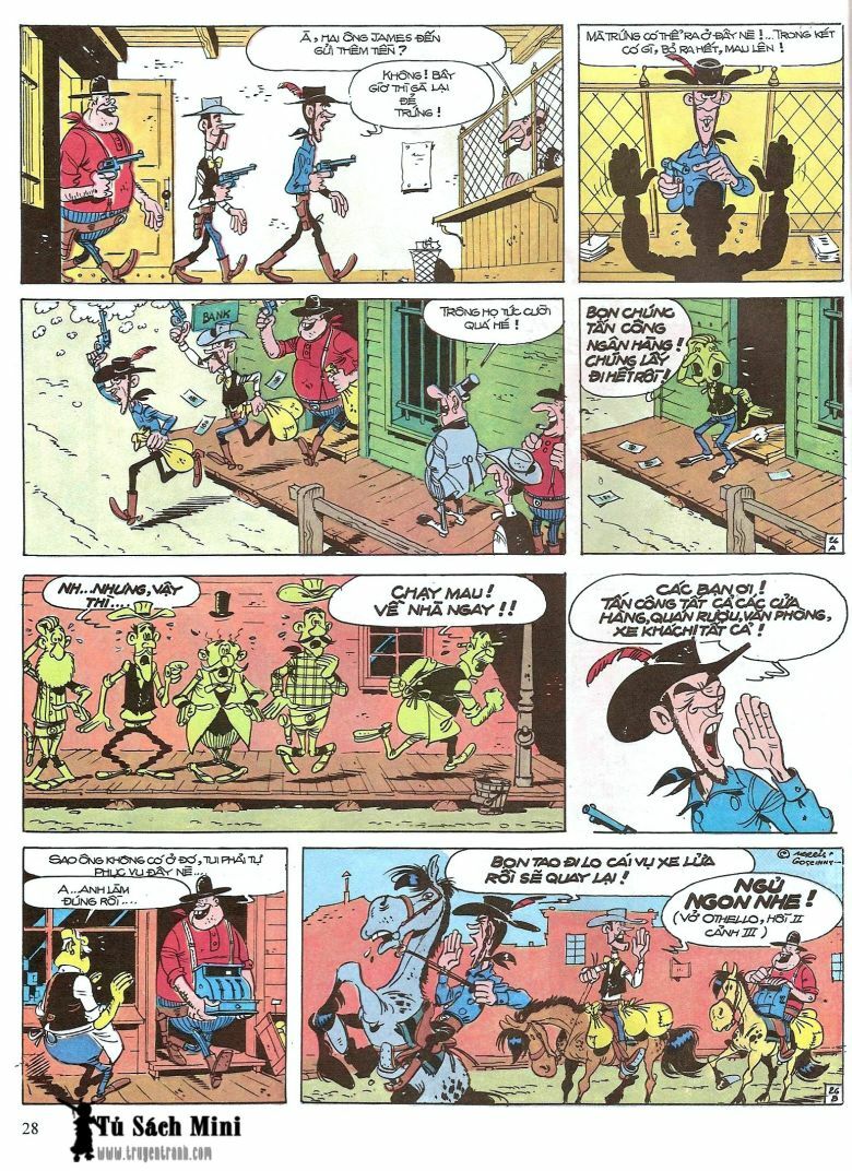 Lucky Luke: Chapter 16: - Jesse James Hiep Si Rung Xa ...