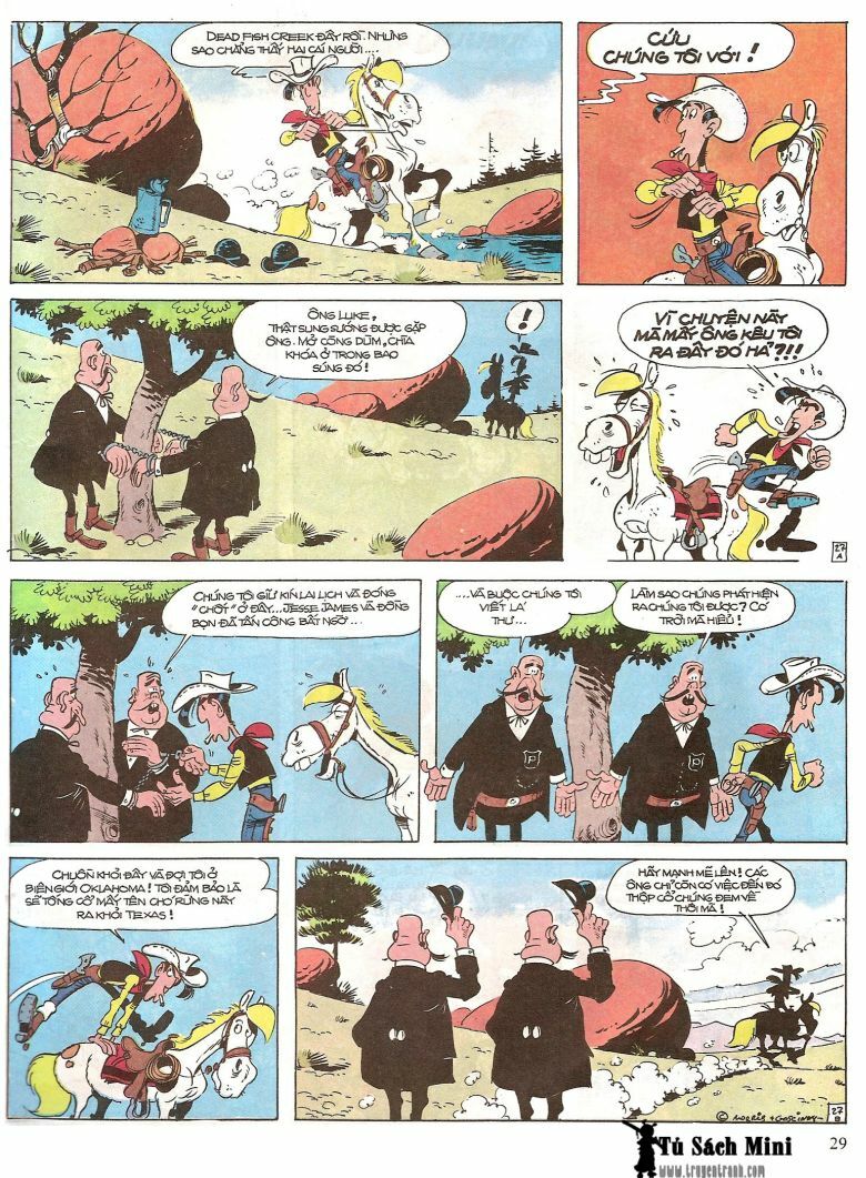 Lucky Luke: Chapter 16: - Jesse James Hiep Si Rung Xa ...