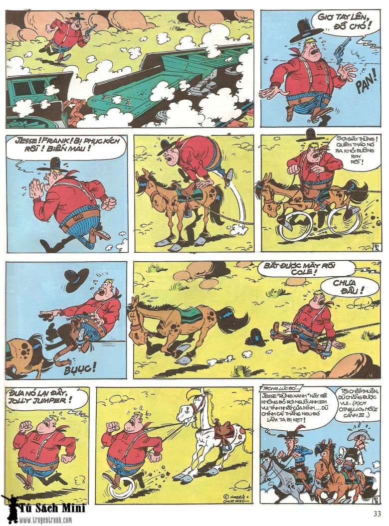 Lucky Luke: Chapter 16: - Jesse James Hiep Si Rung Xa ...