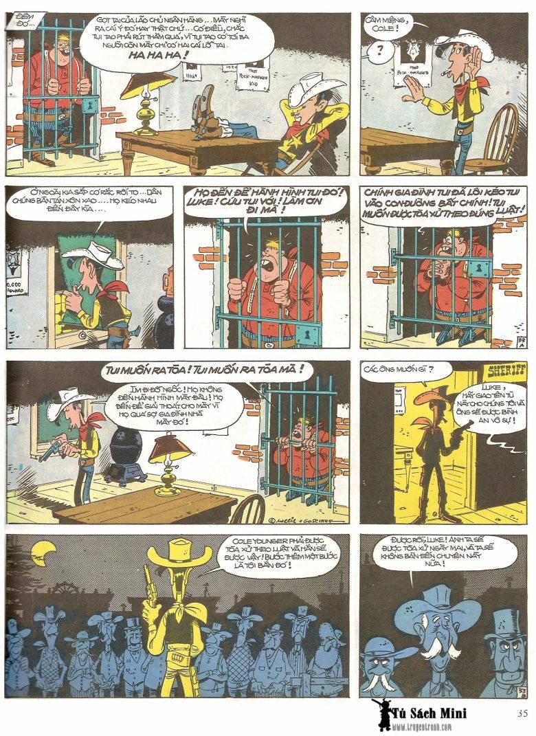 Lucky Luke: Chapter 16: - Jesse James Hiep Si Rung Xa ...
