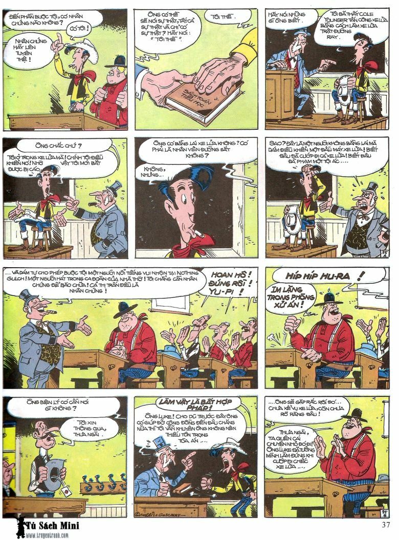 Lucky Luke: Chapter 16: - Jesse James Hiep Si Rung Xa ...
