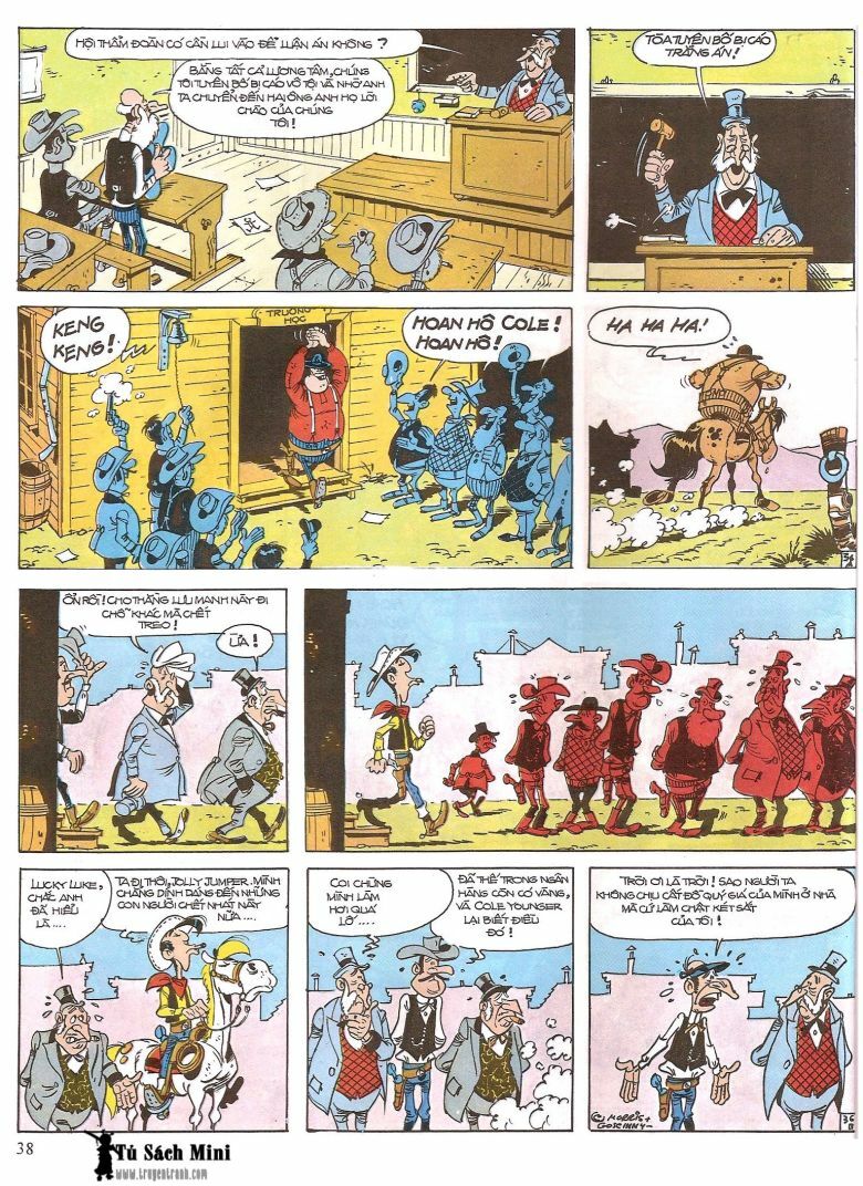 Lucky Luke: Chapter 16: - Jesse James Hiep Si Rung Xa ...